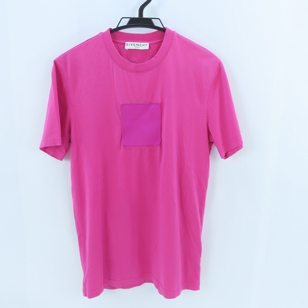 実際に弊社で買取させて頂いた【JPタグ】GIVENCHY/ジバンシィ ADDRESS PATCH Tシャツ BM70YL3002/XS