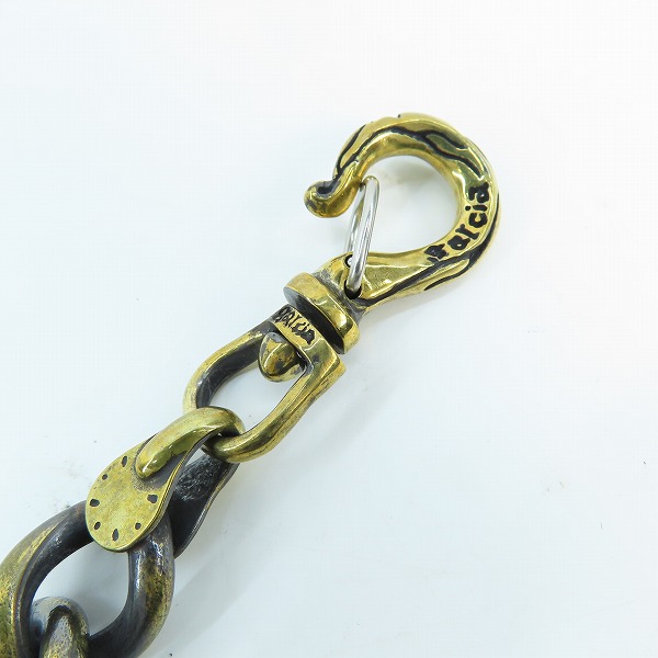 実際に弊社で買取させて頂いた(1)GANGSTERVILLE×Galcia/ギャングスタービル×ガルシア SWALLOW WALLET-CHAIN/スワロー ウォレットチェーン/真鍮/ブラスの画像 3枚目