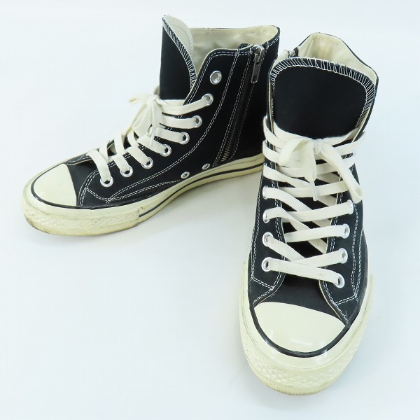 実際に弊社で買取させて頂いたHYSTERIC GLAMOUR/ヒステリックグラマー サイドジップ ハイカットスニーカー/26