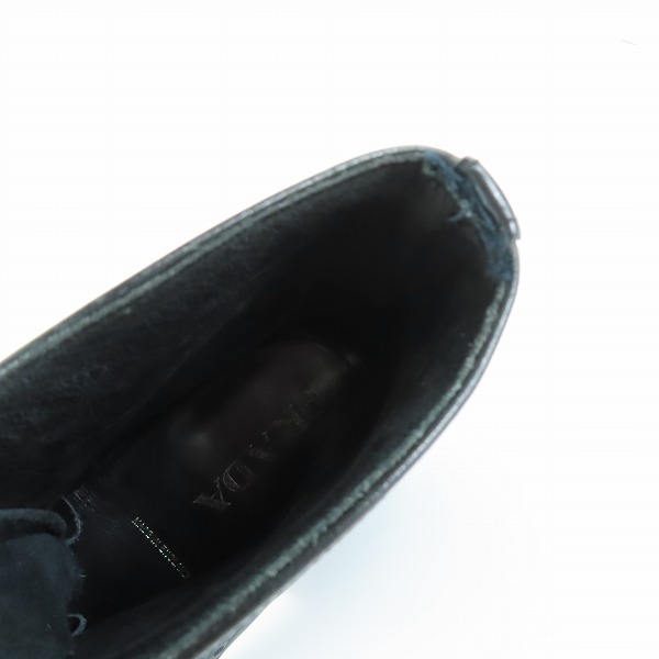 実際に弊社で買取させて頂いたPRADA/プラダ イングランド製 ウィングチップ レースアップブーツ 2T2747/8の画像 4枚目