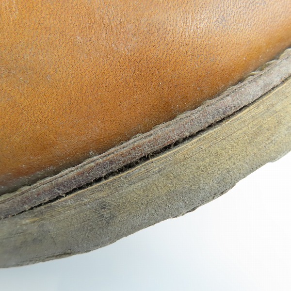 実際に弊社で買取させて頂いたRED WING/レッドウィング ペコスブーツ 赤羽タグ 866/10.5Eの画像 6枚目