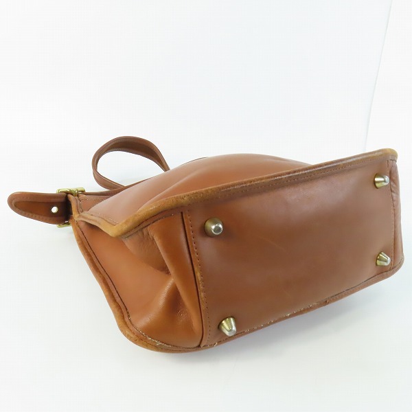 実際に弊社で買取させて頂いたCOACH/コーチ オールドコーチ カウハイドレザーショルダーバッグ 9966の画像 2枚目