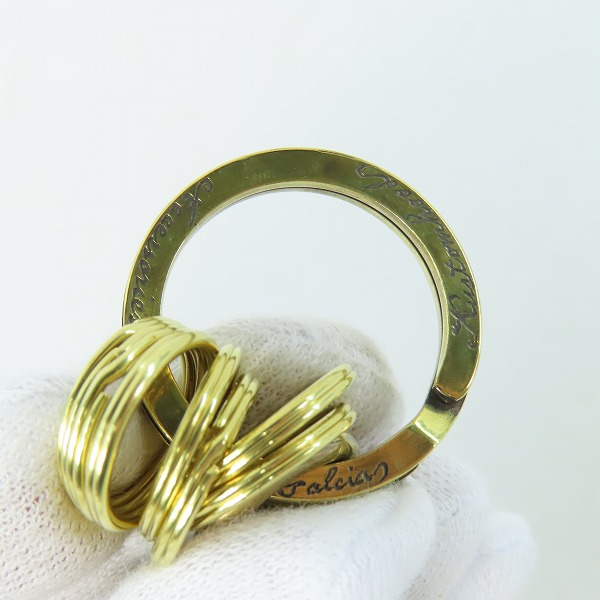 実際に弊社で買取させて頂いた(1)Gangsterville×galcia/ギャングスタービル×ガルシア キーホルダー DEVIL/デビル ブラス 真鍮 キーフック 14cmの画像 7枚目