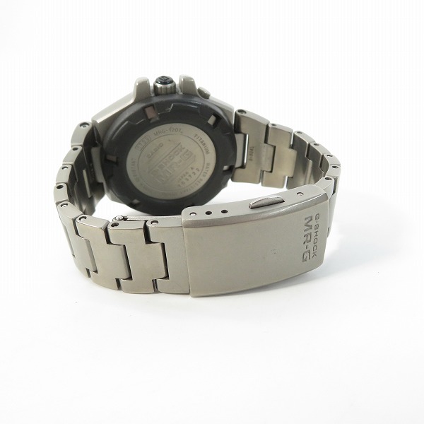 実際に弊社で買取させて頂いたG-SHOCK/Gショック メタルバンド MR-G 腕時計 MRG-120Tの画像 3枚目