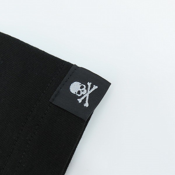 実際に弊社で買取させて頂いたmastermind JAPAN/マスターマインド FINAL COUNT DOWN/ファイナルカウントダウン PEACE ラメ Tシャツ Lの画像 7枚目