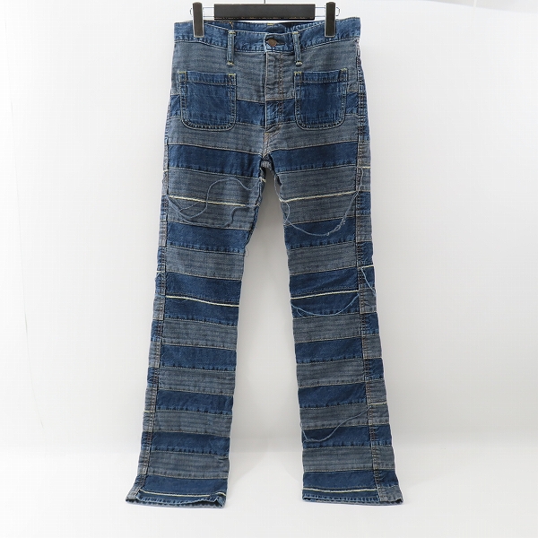 実際に弊社で買取させて頂いたHYSTERIC GLAMOUR/ヒステリックグラマー スクラッチフレアデニムパンツ 01193AP02 27