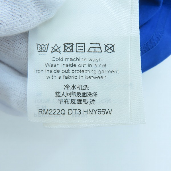 実際に弊社で買取させて頂いた【JPタグ】LOUIS VUITTON/ルイヴィトン エンボスLV インサイドアウト クルーネックTシャツ RM222Q DT3 HNY55Wの画像 6枚目