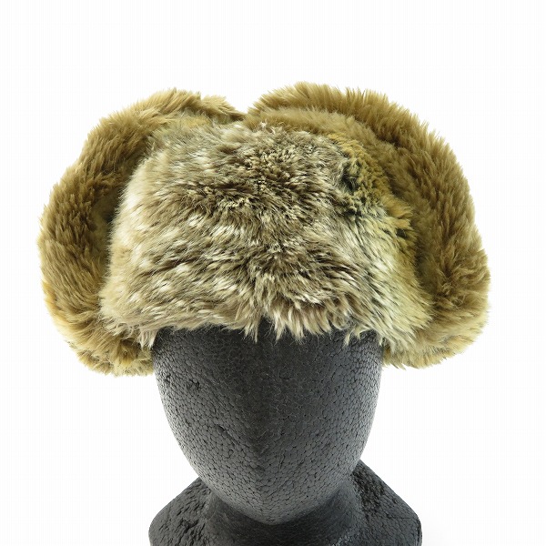 実際に弊社で買取させて頂いたCA4LA//カシラ フェイクファー FLIGHT CAP/フライト キャップの画像 1枚目