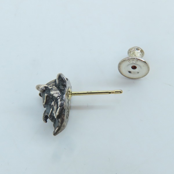 実際に弊社で買取させて頂いた(4)Gangsterville×galcia/ギャングスタービル×ガルシア DEVIL/デビル ピアスの画像 3枚目