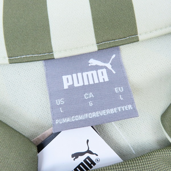 実際に弊社で買取させて頂いた【未使用】PUMA/プーマ 22-23 ACミラン プレマッチ ニットトップ 767550-07/Lの画像 2枚目