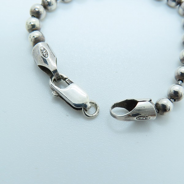 実際に弊社で買取させて頂いたCRAZY PIG/クレイジーピッグ HOT ROD SKULL PENDANT/ホットロッドスカルペンダント シルバーチェーン付きの画像 8枚目