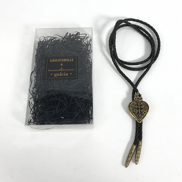 実際に弊社で買取させて頂いた(1)Gangsterville×galcia/ギャングスタービル×ガルシア TWO FACE/ダブルフェイス BOLO TIE/ボロタイ/ループタイ ブラス/真鍮の画像 8枚目