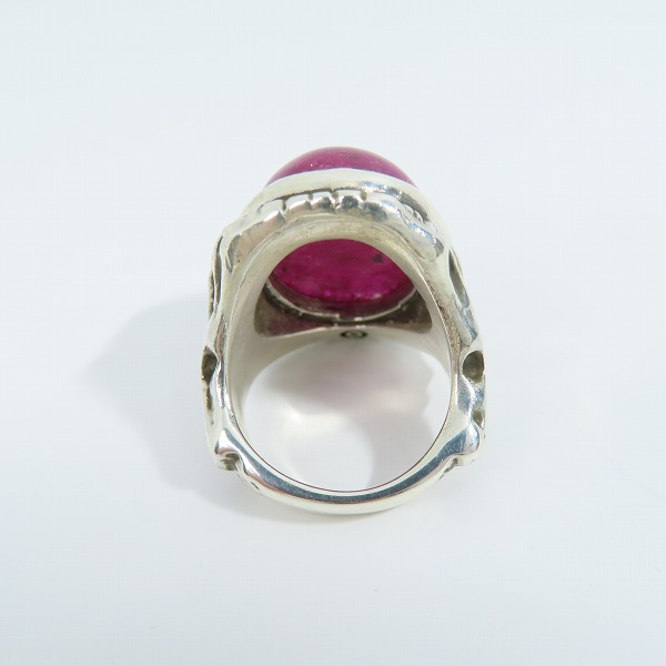 実際に弊社で買取させて頂いたALEX STREETER/アレックスストリーター エンジェルハートリング ソードピアスドハート/15号の画像 5枚目