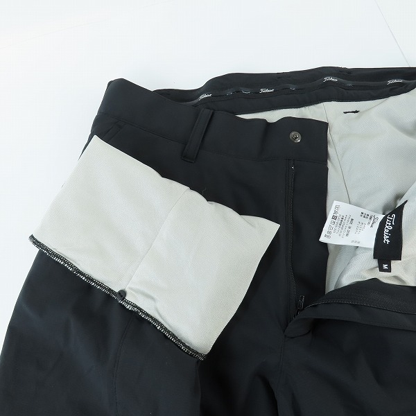 実際に弊社で買取させて頂いた【未使用】Titleist/タイトリスト ウォータープルーフ中綿パンツ TWMP1985/Mの画像 2枚目