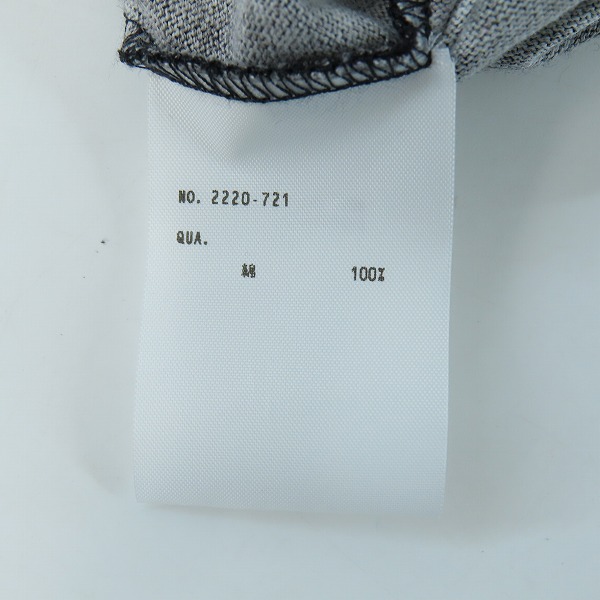 実際に弊社で買取させて頂いたLAD MUSICIAN/ラッドミュージシャン FLOWER SKULL SUPER BIG T-SHIRT/フラワースカル スーパー ビッグ Tシャツの画像 3枚目