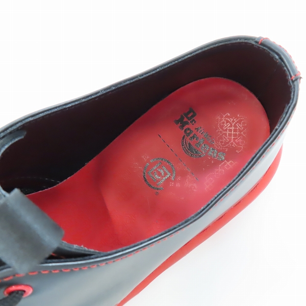 実際に弊社で買取させて頂いたDr.Martens×CLOT/ドクターマーチン×クロット 3ホール ブーツ 1461 UK6の画像 4枚目