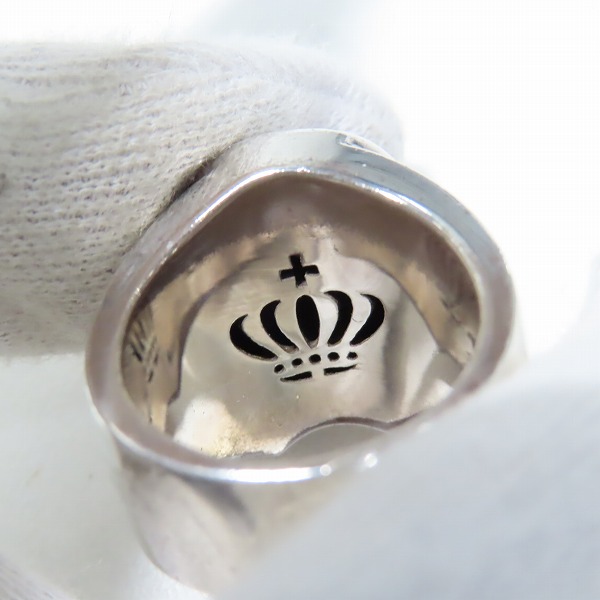 実際に弊社で買取させて頂いたJustin Davis/ジャスティンデイビス ラックスター/クラウンリング SRJ267/15号の画像 7枚目