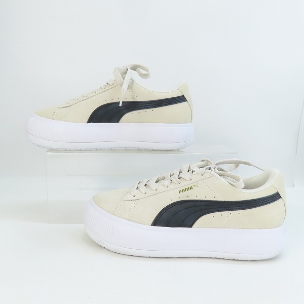 実際に弊社で買取させて頂いたPUMA/プーマ MAYU/マユ プラットフォーム スニーカー 380686-01/24.5の画像 3枚目