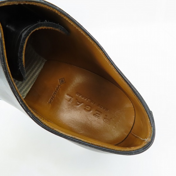 実際に弊社で買取させて頂いたREGAL/リーガル GORE-TEX/ゴアテックス ホールカット レザー ドレス/ビジネス シューズ W70B CE/23.5の画像 4枚目