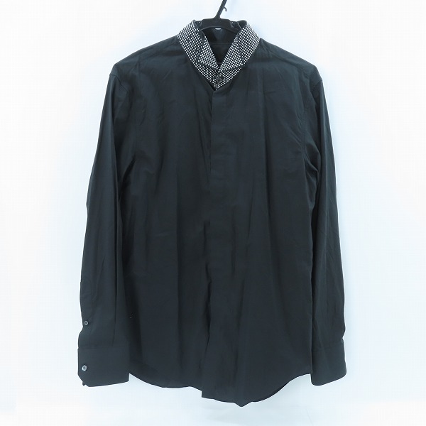 実際に弊社で買取させて頂いたEMPORIO ARMANI/エンポリオアルマーニ 襟スタッズ ドレスシャツ/M