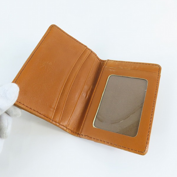 実際に弊社で買取させて頂いたMIHARA YASUHIRO/ミハラヤスヒロ あぶり出し カードケース/パスケースの画像 3枚目