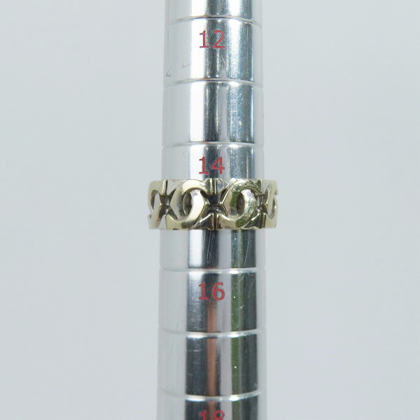 実際に弊社で買取させて頂いたCartier/カルティエ アントルラセ リング/指輪 AU750/K18 56/15号の画像 7枚目