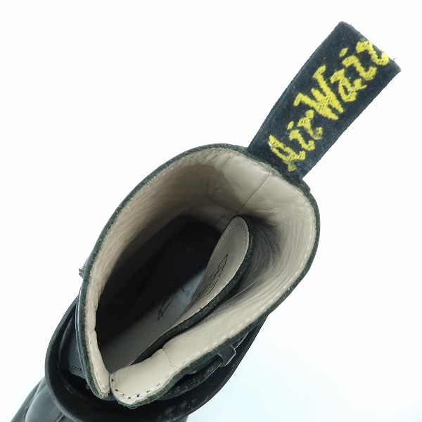 実際に弊社で買取させて頂いたYOHJI YAMAMOTO pour homme×Dr.Martens/ヨウジヤマモト×ドクターマーチン 07AW ベルトストラップブーツ 12303001/UK9の画像 4枚目