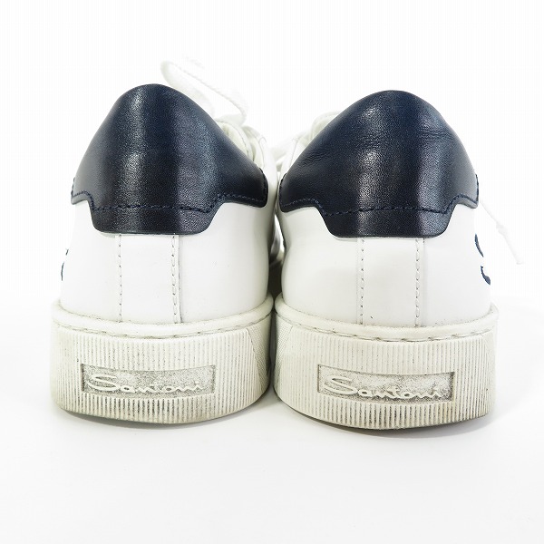 実際に弊社で買取させて頂いたSANTONI/サントーニ ローカット レザースニーカー MBGL21386PNNGTBDI60/UK6の画像 1枚目