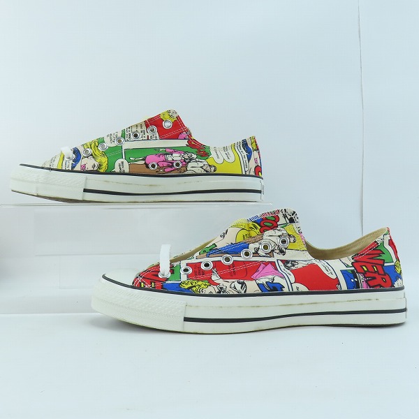 実際に弊社で買取させて頂いたCONVERSE/コンバース ALL STAR COMIC OX ローカットスニーカー/9.5の画像 3枚目