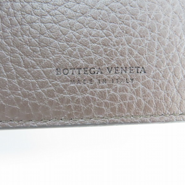 実際に弊社で買取させて頂いたBOTTEGA VENETA/ボッテガヴェネタ レザー二つ折り財布の画像 5枚目