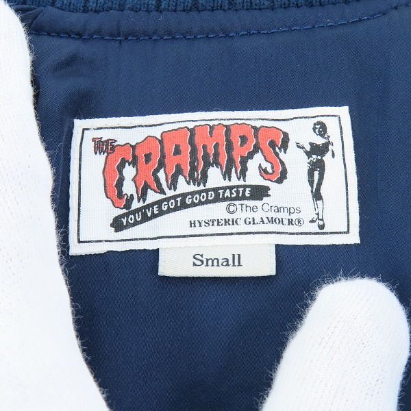 実際に弊社で買取させて頂いたHYSTERIC GLAMOUR /ヒステリックグラマー THE CRAMPS スカジャン 0161AB07 /Sの画像 2枚目