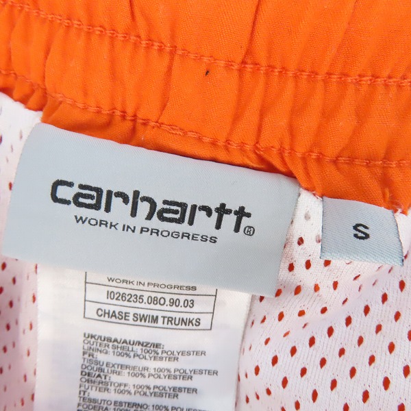 実際に弊社で買取させて頂いたCarhartt/カーハート chase swim trunks ショートパンツ/ショーツ /Sの画像 2枚目