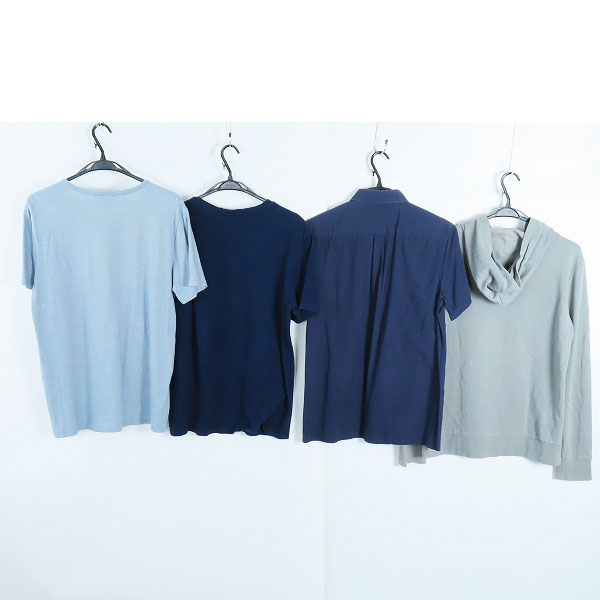 実際に弊社で買取させて頂いたA.P.C./アーペーセー 半袖Tシャツ/シャツ/パーカー 4点セットの画像 1枚目
