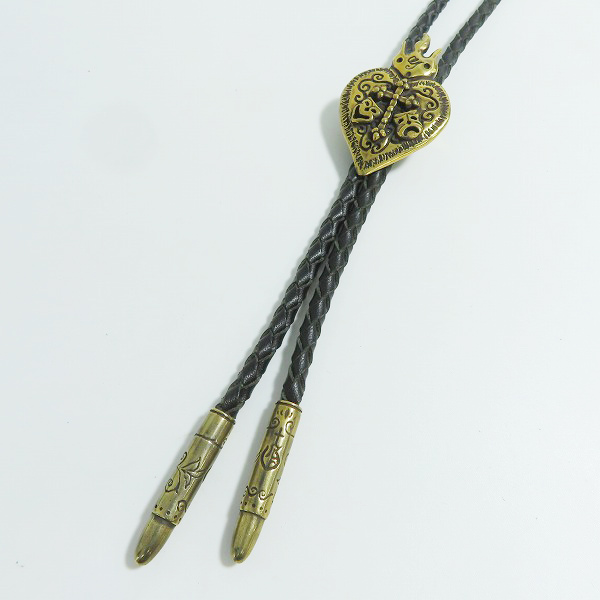 実際に弊社で買取させて頂いた(3)Gangsterville×galcia/ギャングスタービル×ガルシア TWO FACE/ダブルフェイス BOLO TIE/ボロタイ/ループタイ ブラス/真鍮