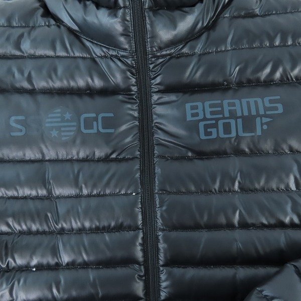 実際に弊社で買取させて頂いたBEAMS GOLF/ビームスゴルフ ダウンジャケット 82-18-0057-803/XLの画像 2枚目