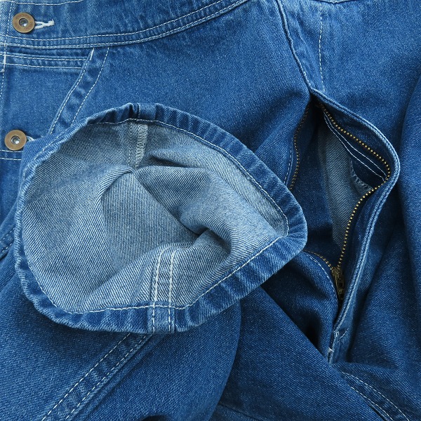 実際に弊社で買取させて頂いた【未使用】DICKIES/ディッキーズ レディース デニム オーバーオール/サロペット  1410-2781/Lの画像 5枚目