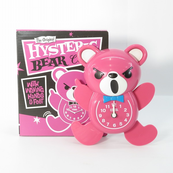 実際に弊社で買取させて頂いた【ジャンク】HYSTERIC GLAMOUR/ヒステリックグラマー 17FW ノベルティー BEAR 壁掛け時計