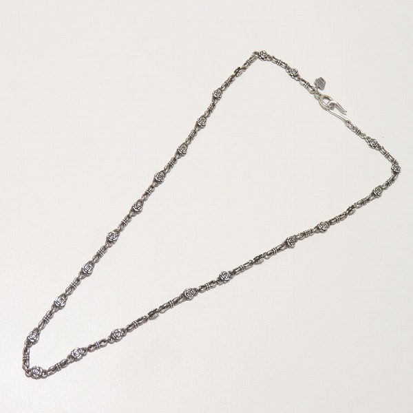 実際に弊社で買取させて頂いたJustin Davis/ジャスティンデイビス Wicked Rose/ウィキッド ローズ チェーン SNJ211/50cmの画像 4枚目