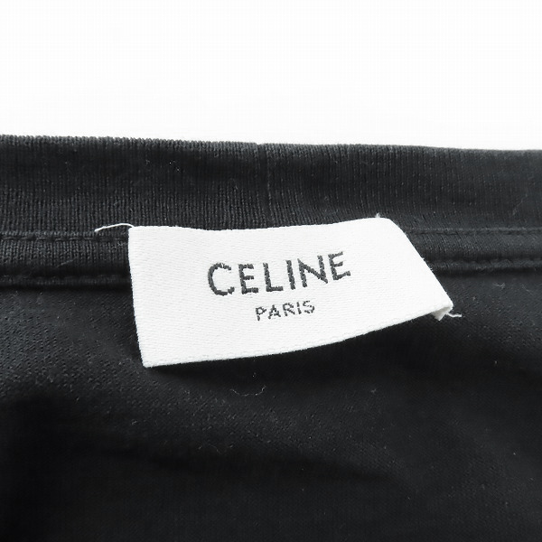 実際に弊社で買取させて頂いたCELINE/セリーヌ ラビリンス ロゴプリント Tシャツ 2X308605G/M の画像 2枚目