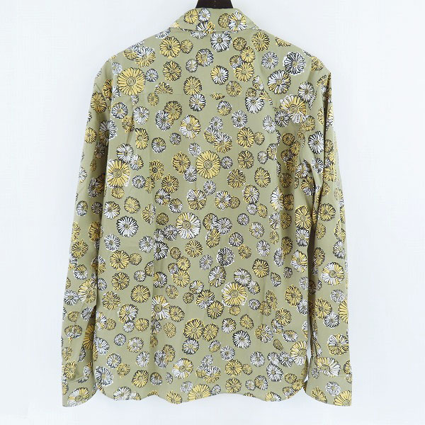 実際に弊社で買取させて頂いたMaison Kitsune/メゾンキツネ 24SS Relaxed Shirt/フラワープリントリラックスシャツ MM00416WC4050/Sの画像 1枚目