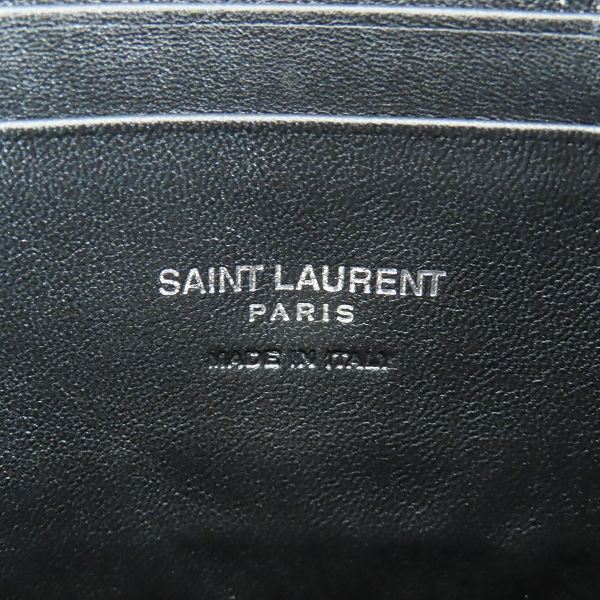 実際に弊社で買取させて頂いたSaint Laurent/サンローラン Teddy Bucket Bag Leather Mini/テディバケットバッグ チェーンショルダー YSL583328 0619の画像 6枚目