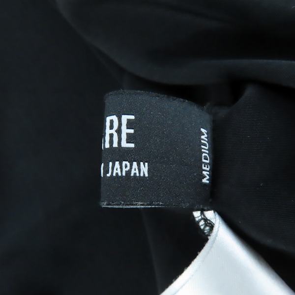 実際に弊社で買取させて頂いたHARE/ハレ 半袖 シャツ ブラック HA020190AA/Mの画像 3枚目