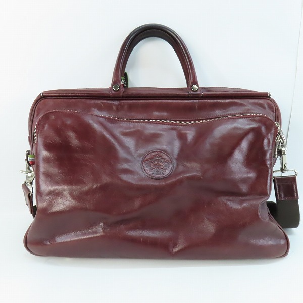実際に弊社で買取させて頂いたOrobianco/オロビアンコ レザー ブリーフケース ビジネスバッグ