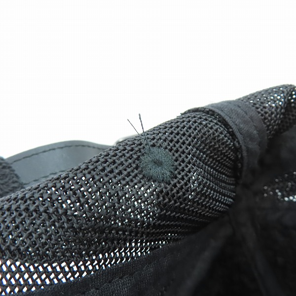 実際に弊社で買取させて頂いたPRADA/プラダ シープレザー メッシュキャップ 04895/Mの画像 7枚目