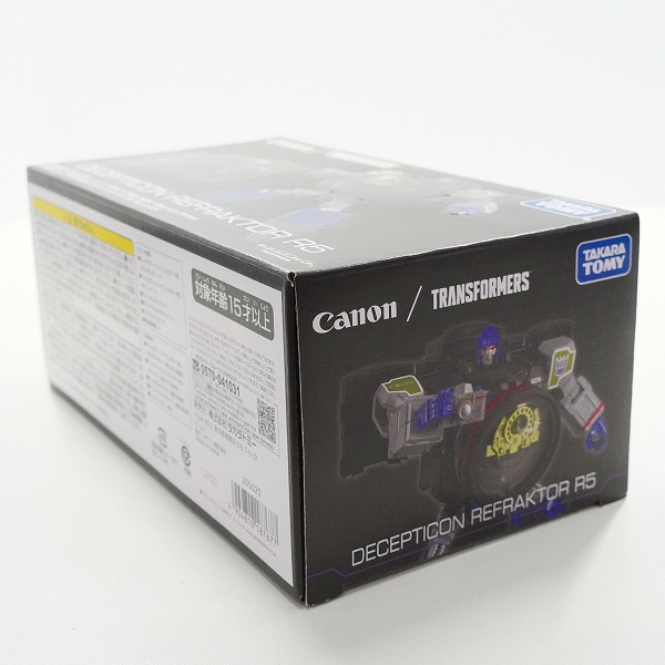 実際に弊社で買取させて頂いた【未開封】Canon×TRANSFORMERS/キャノン×トランスフォーマー ディセプティコンリフレクター R5 フィギュアの画像 2枚目
