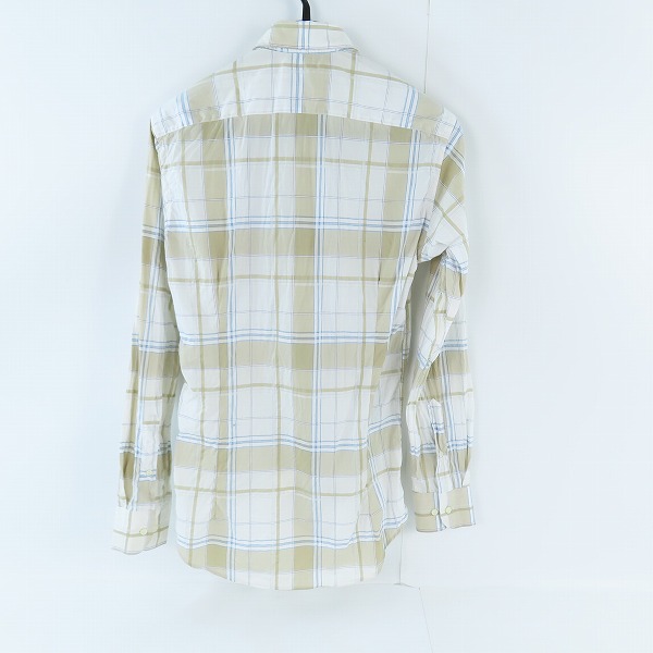 実際に弊社で買取させて頂いた【JPタグ】ETRO/エトロ チェック柄長袖シャツ 38の画像 1枚目