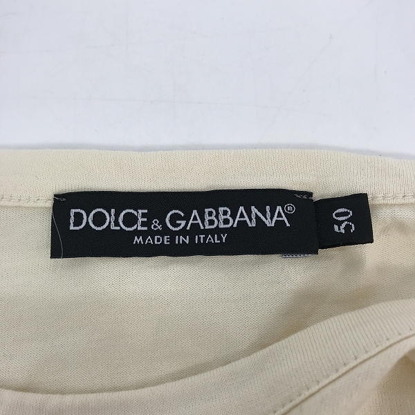 実際に弊社で買取させて頂いたDOLCE&GABBANA/ドルチェ&ガッバーナ Disney/ディズニー ミッキー 長袖Tシャツ カットソー 50の画像 2枚目