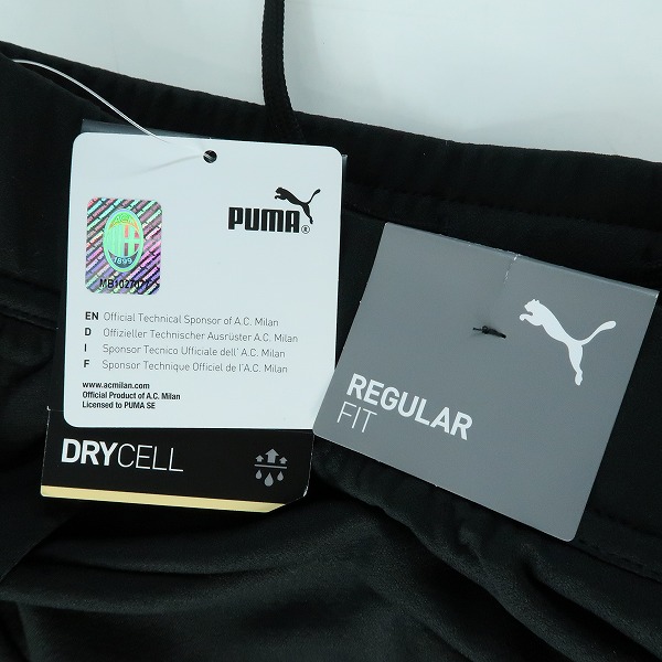 実際に弊社で買取させて頂いた【未使用】PUMA/プーマ ACミラン 20/21 ウォームアップ パンツ 758635-02/Lの画像 8枚目