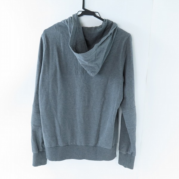 実際に弊社で買取させて頂いたHYDROGEN/ハイドロゲン リブ切替 ジップアップパーカー/Sの画像 1枚目