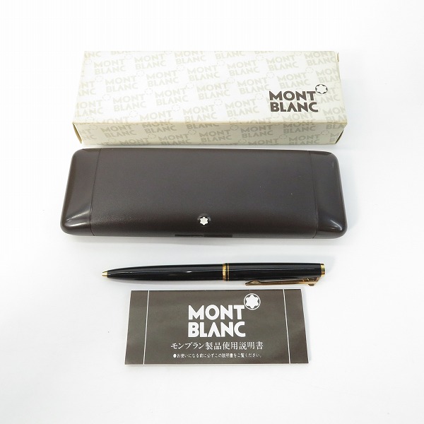 実際に弊社で買取させて頂いたMONTBLANC/モンブラン ボールペン ブラックの画像 7枚目